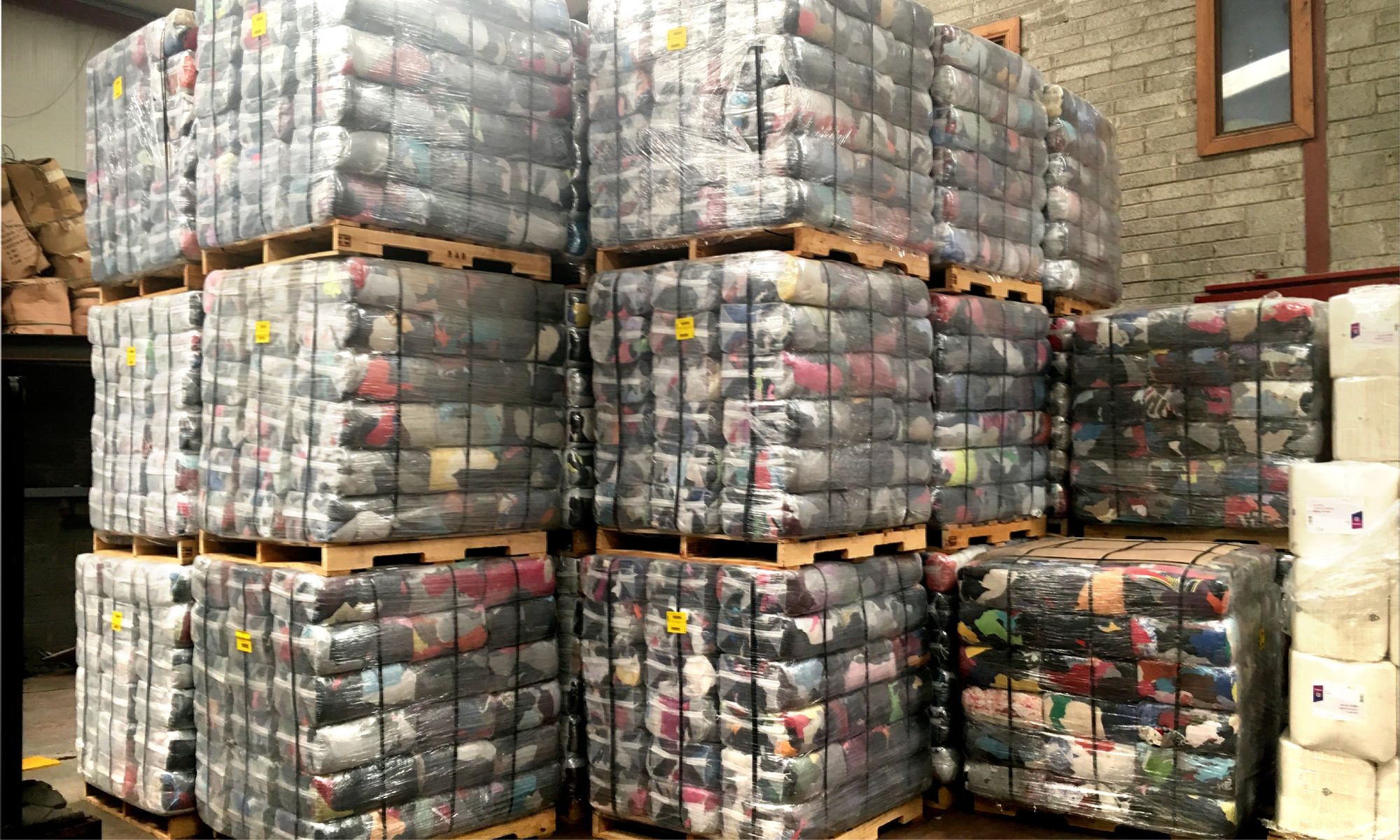 Coloured Cotton Rags from  KKC, Janitorial Supplies &  Health & Safety Products, Co. Kildare, Ireland