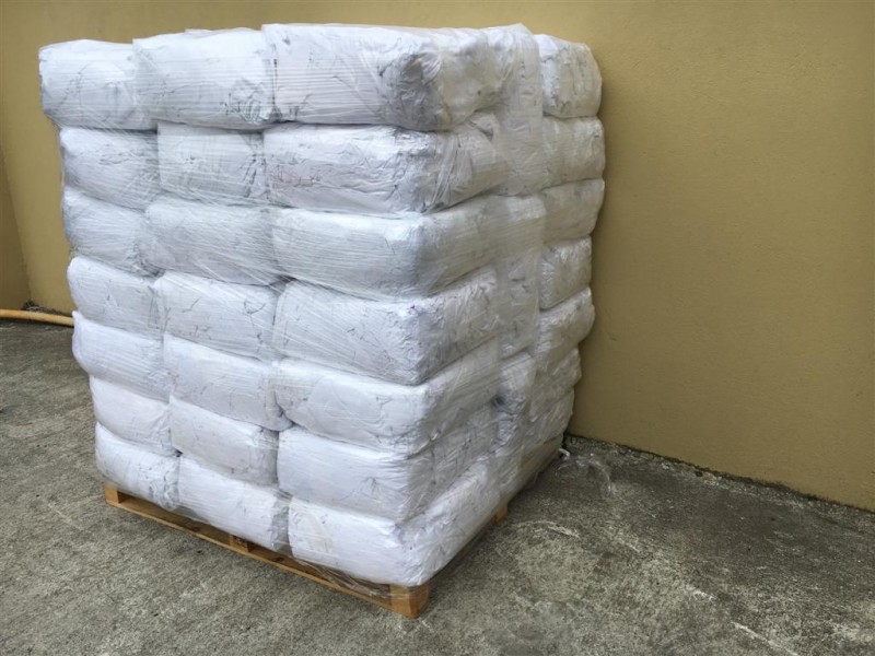 White Linen Non-fluff Compressed Bales -  lint-free shine - ideal for printers, window cleaners, glaziers and other professionals looking for the best results - buy from KKC, Janitorial Supplies & Health & Safety Products, Co. Kildare, Ireland