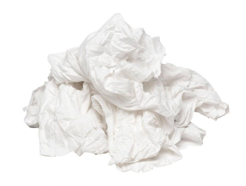 White Linen Non-fluff Compressed Bales - printers wipes, lint free, very absorbent - also ideal for aircraft maintenance - buy from KKC, Janitorial Supplies & Health & Safety Products, Co. Kildare, Ireland